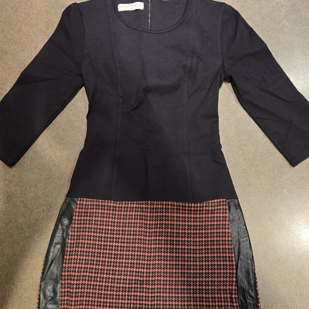 Rinascimento Elegant Black Dress